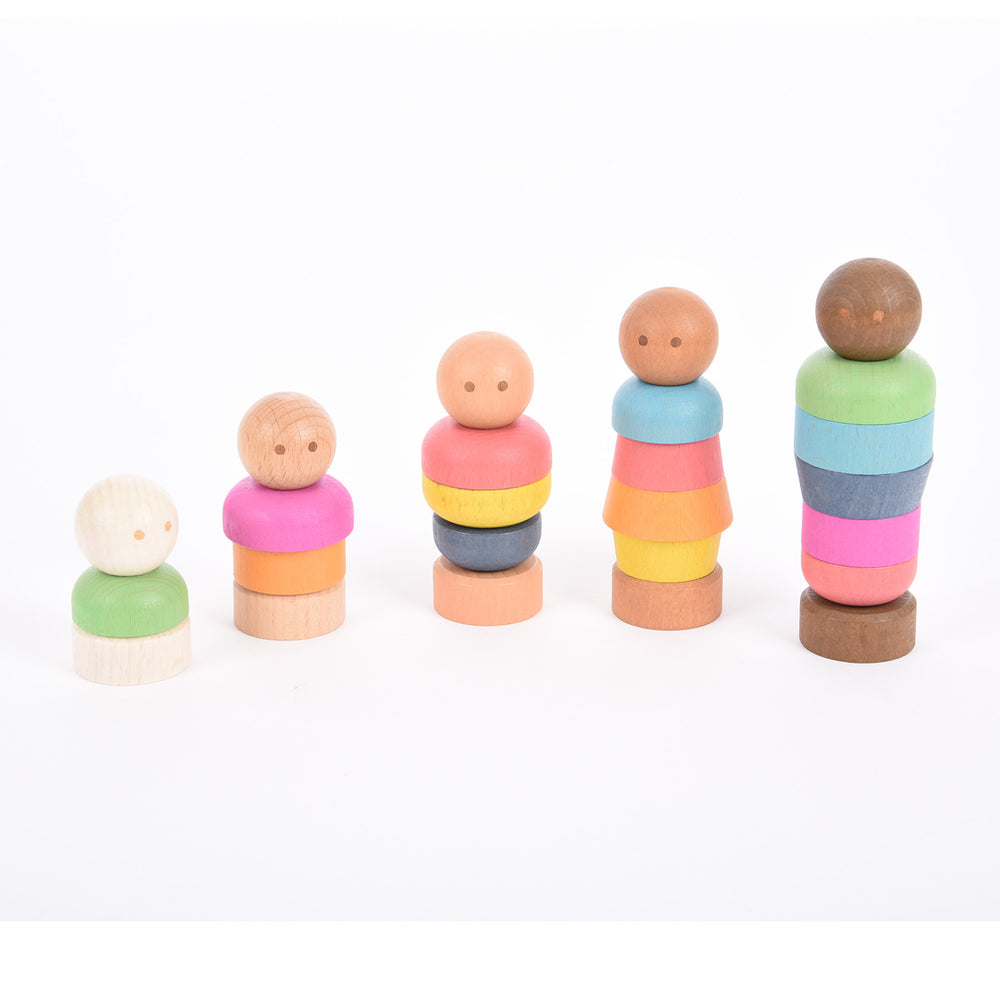 TickiT Rainbow Community People - Multicolor Diversity Figures