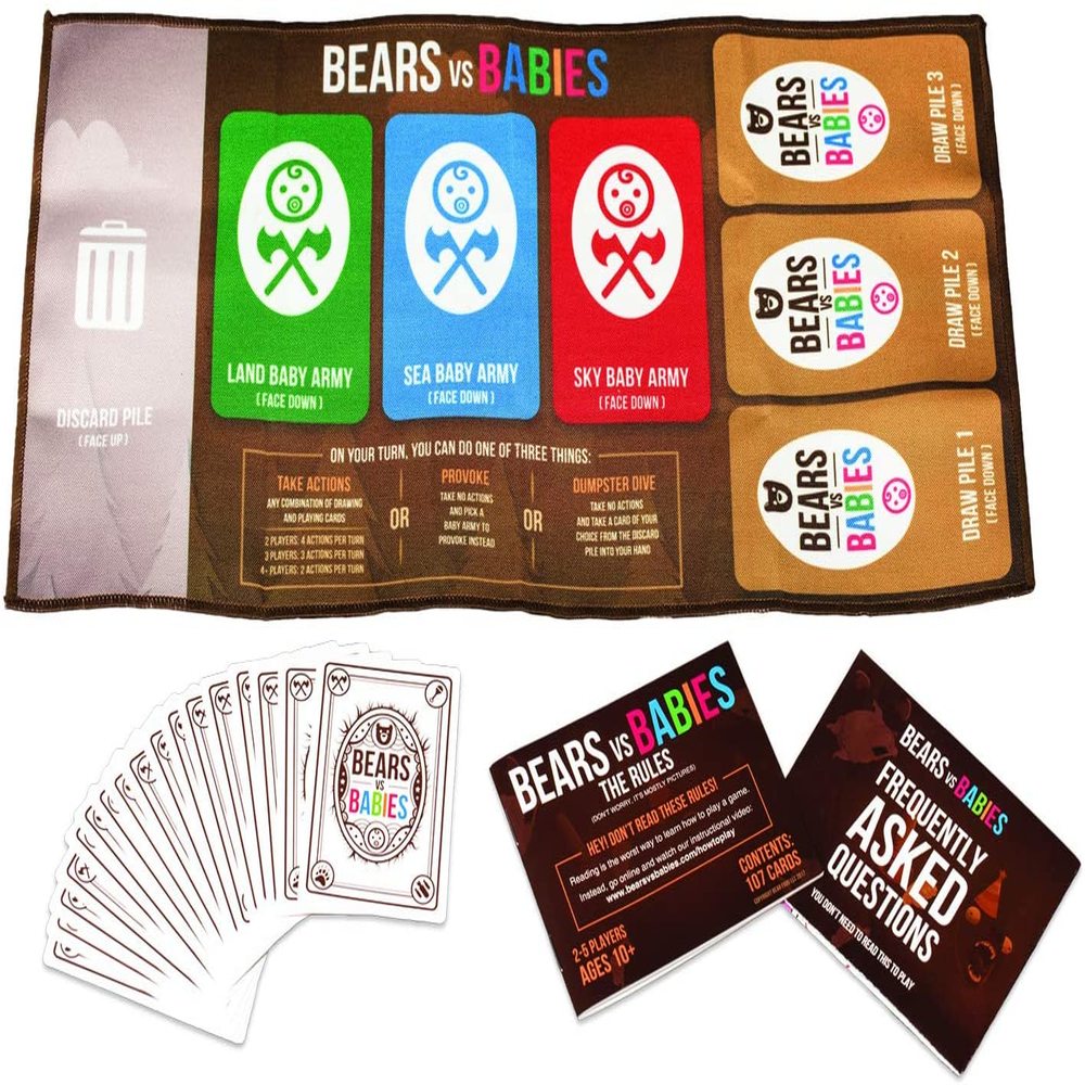 Bears vs Babies: Monster Building Strategy Card Game