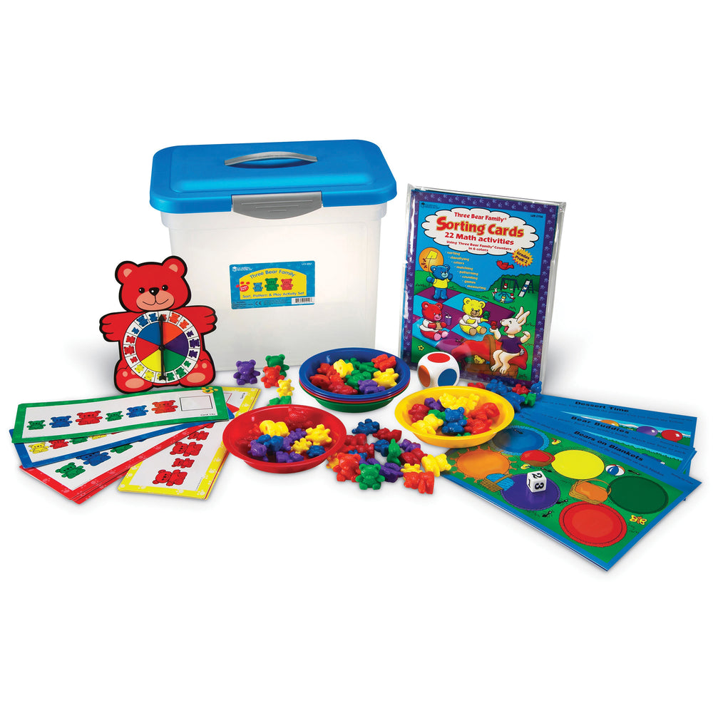 Learning Resources Three Bear Family - Color & Counting Activity Set