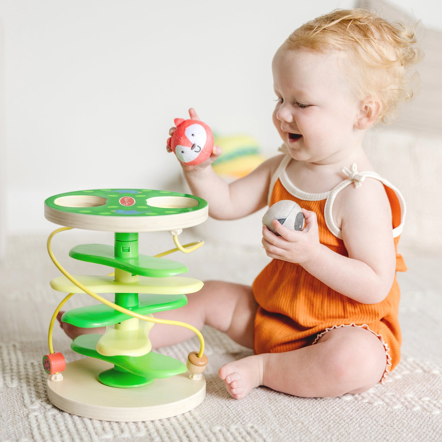 Melissa & Doug Rollables Tumble Tree ‚Äì Interactive Forest Adventure Playset