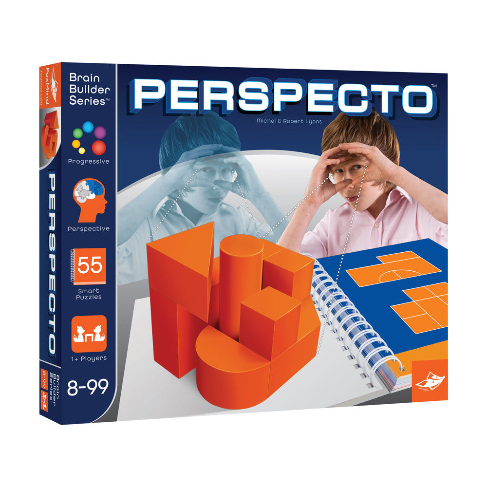 FoxMind Brain Builder Series Perspecto Geoblock 3D Puzzle Game