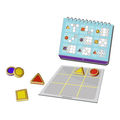 FoxMind Smart Cookies Brain-Boosting Logic Game - 64 Puzzles