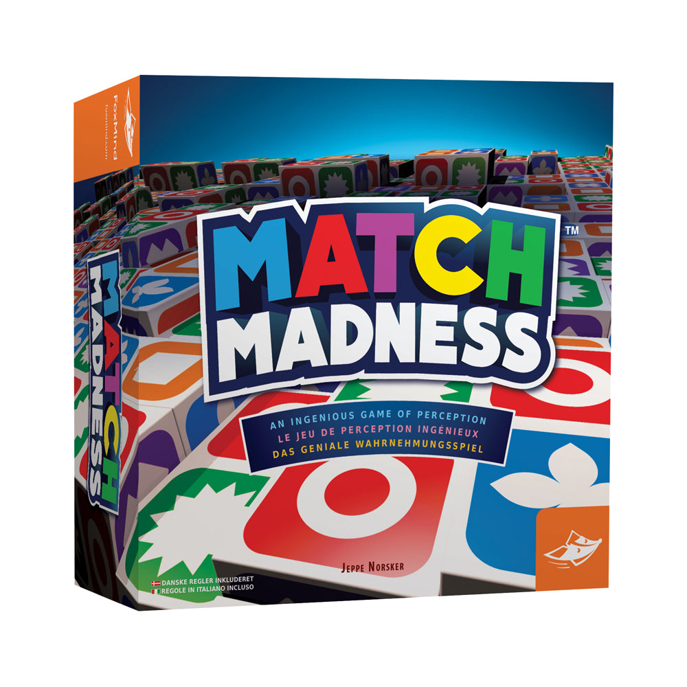 Match Madness Fast-Paced Puzzle Board Game