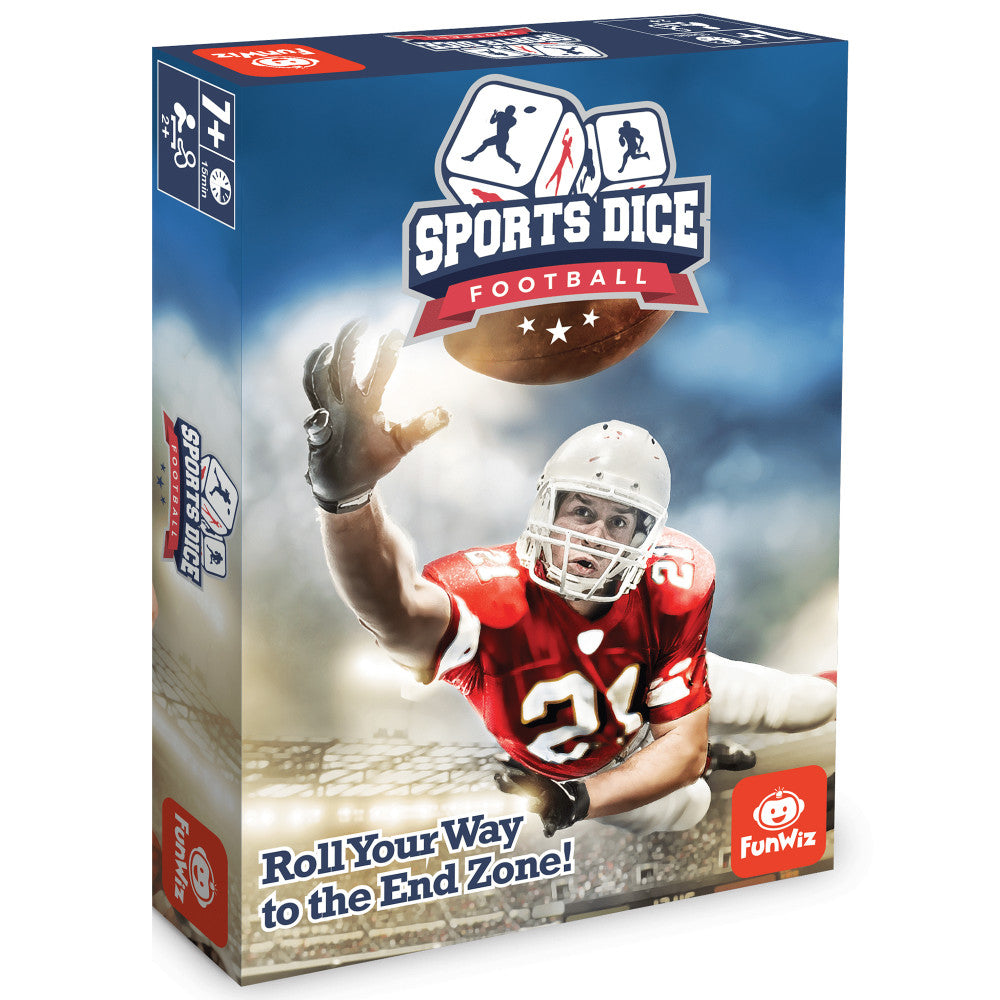 FoxMind Sports Dice: Football Edition - Fast-Paced Dice Game