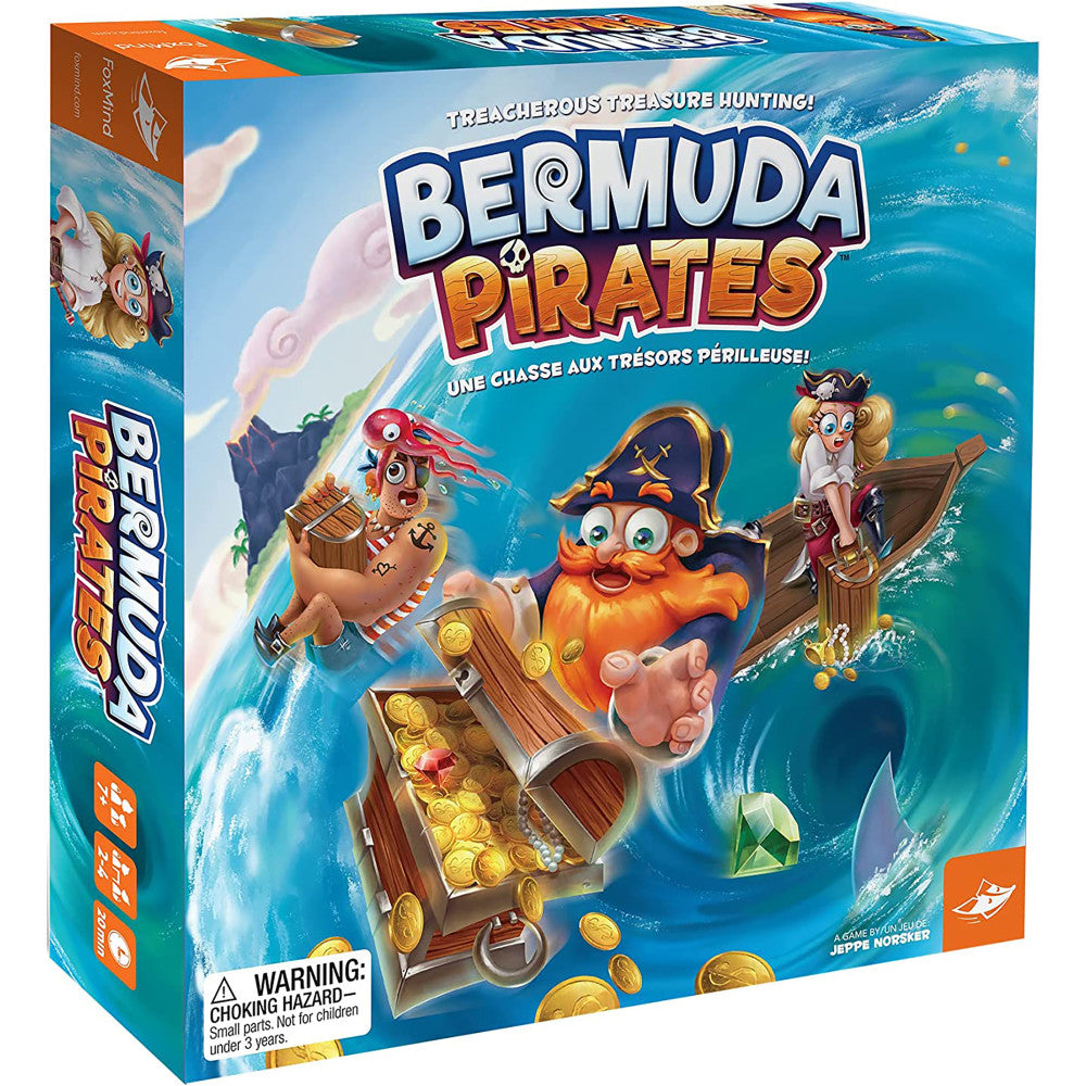 FoxMind Games: Bermuda Pirates Magnetic Board Game