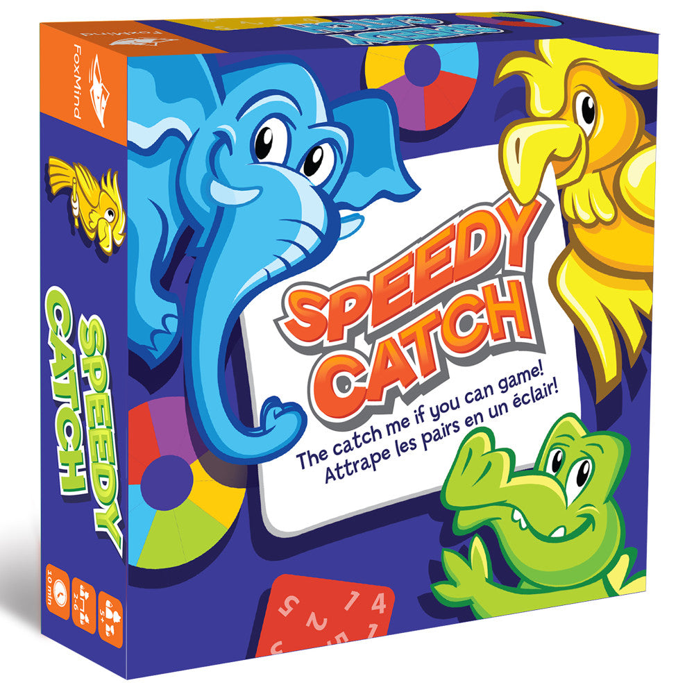 FoxMind Speedy Catch Family Card Game for Ages 5+