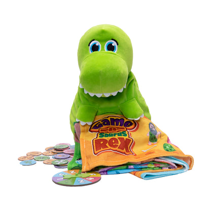 Game-A-Saurus Rex Interactive Plush and Board Game