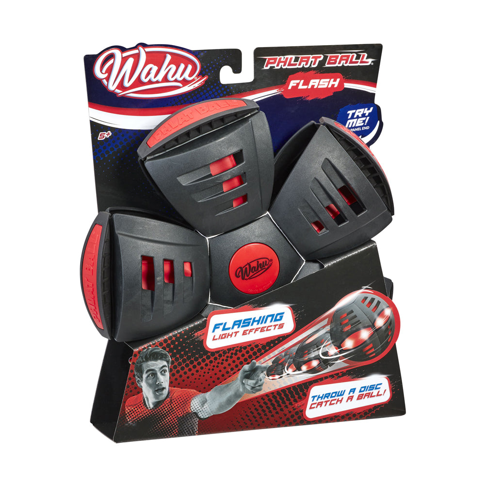 Goliath Wahu Phlat Ball Flash - Transforming LED Light-Up Disc/Ball