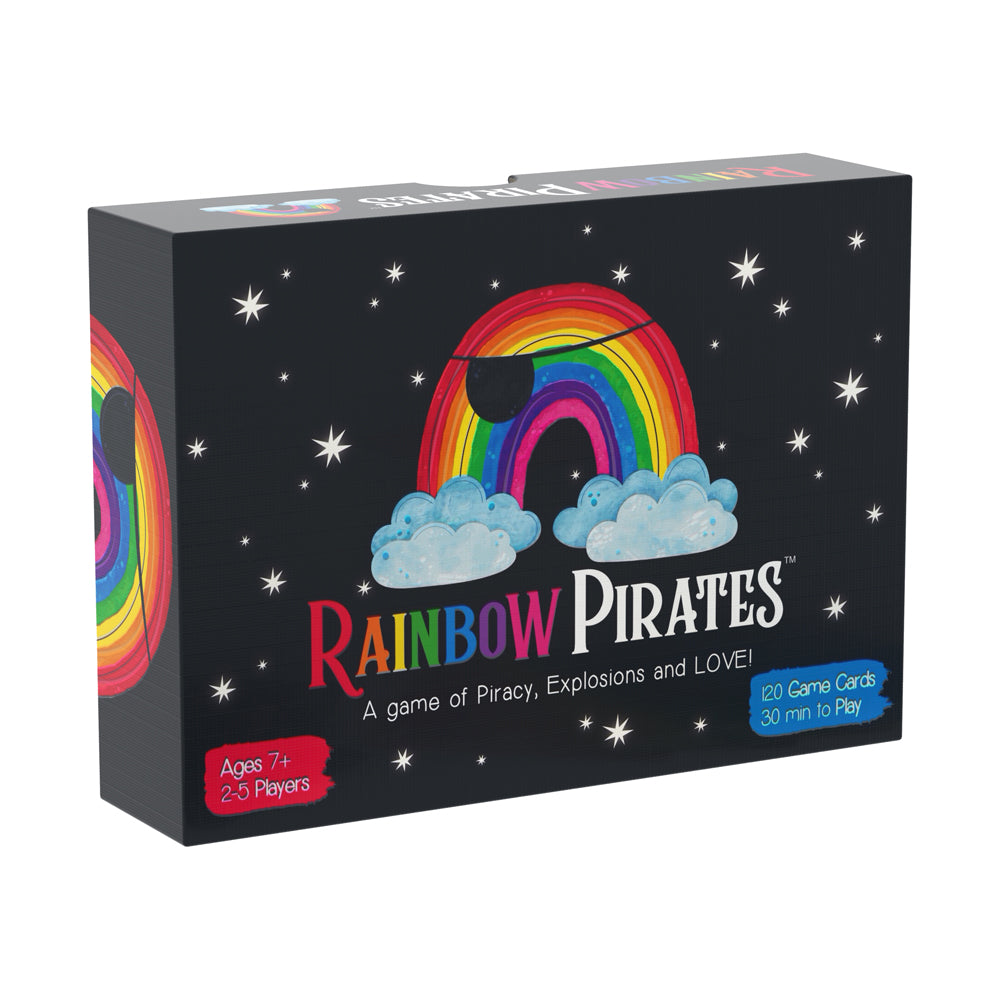 Rainbow Pirates Whimsical Card Game by Goliath