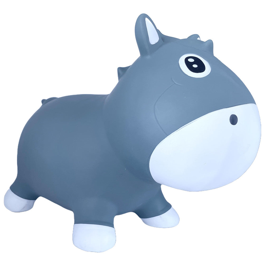 Pop It Up: Kidzzfarm Bouncing Horse: Junior - Blue - Inflatable Animal Hopper