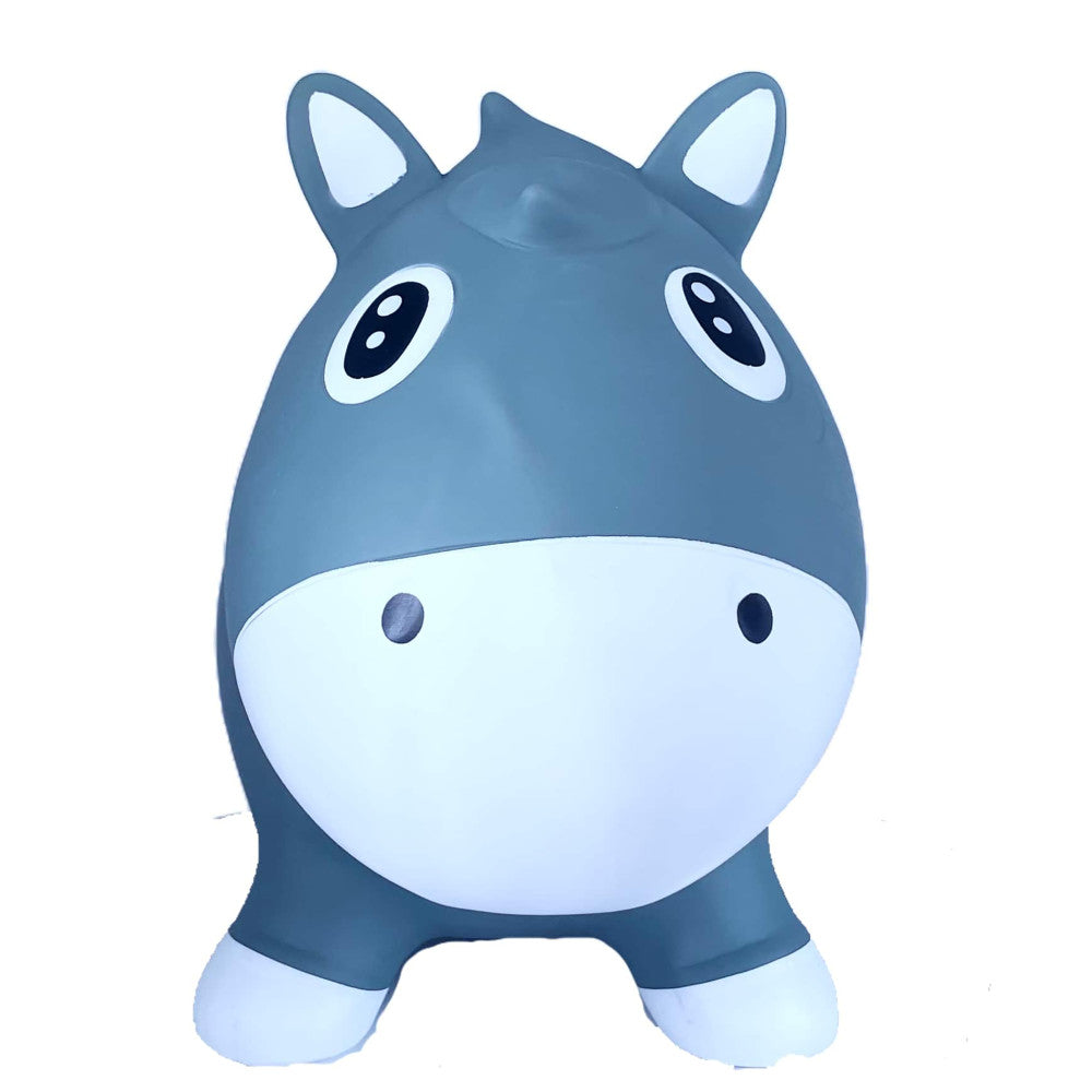 Pop It Up: Kidzzfarm Bouncing Horse: Junior - Blue - Inflatable Animal Hopper