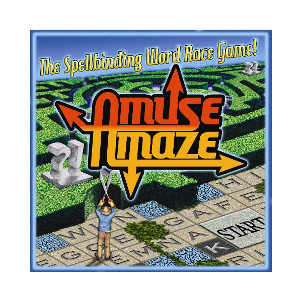 AmuseAmaze Word Strategy Maze Board Game