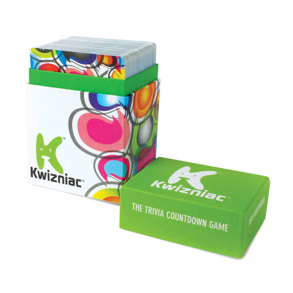 Kwizniac Trivia Challenge Card Game