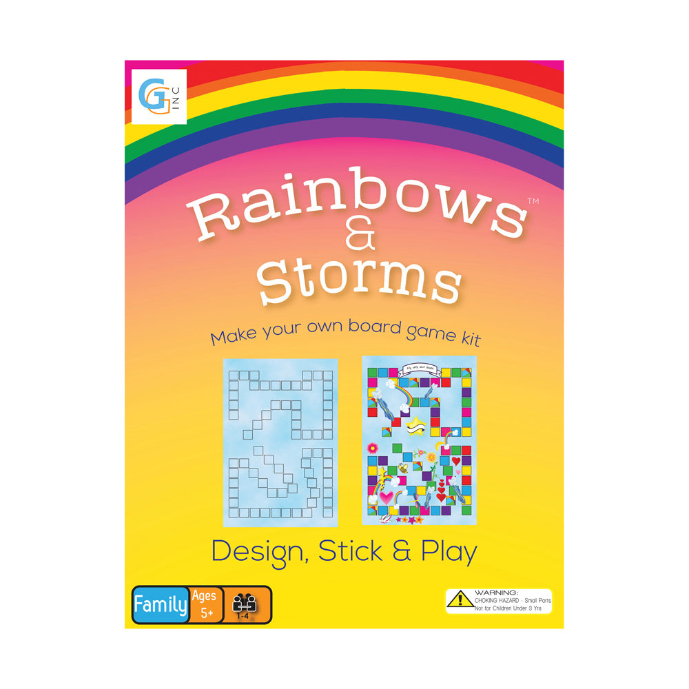 Rainbows & Storms Family Board Game by Griddly Games