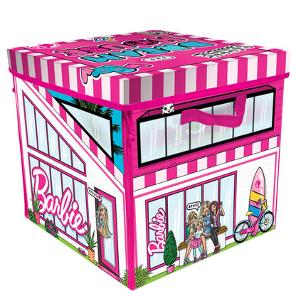 Tara Toy Barbie ZipBin Dreamhouse Playset and Storage Box