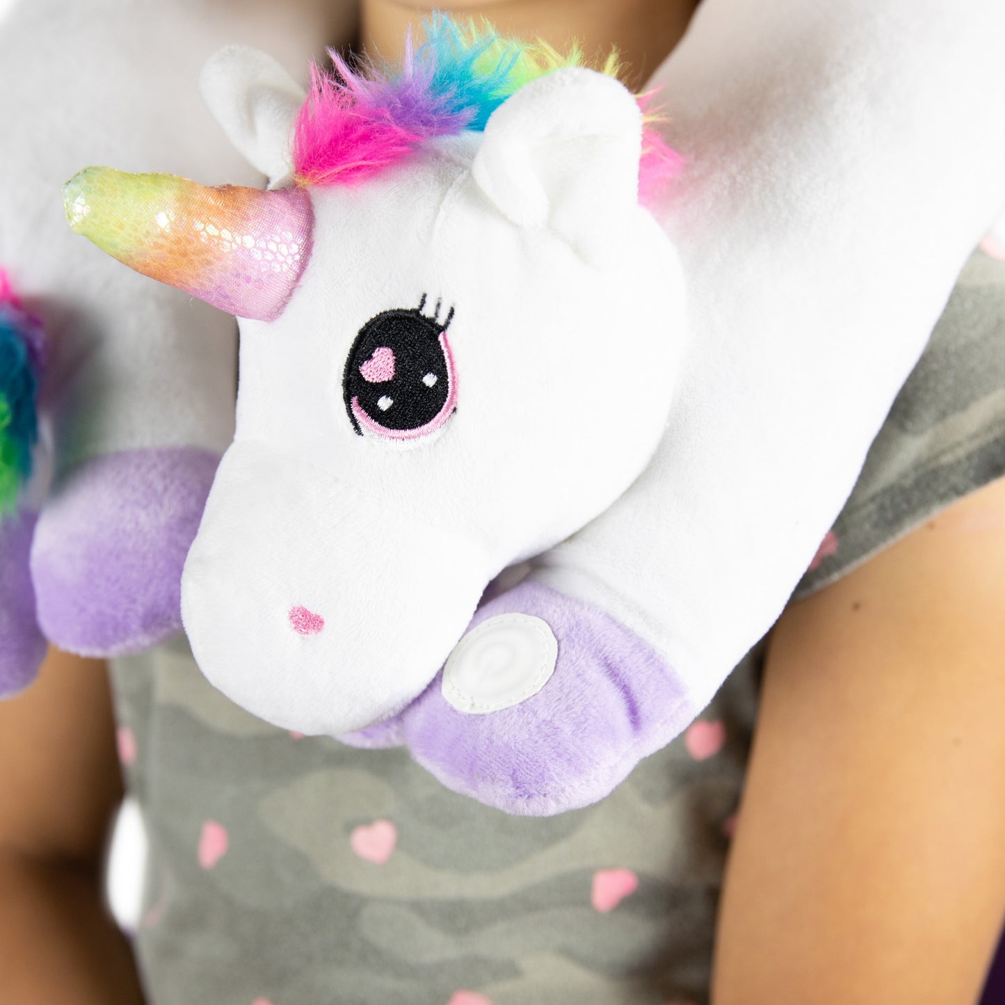 Bouncyband Unicorn Sensory Vibrating Neck Pillow