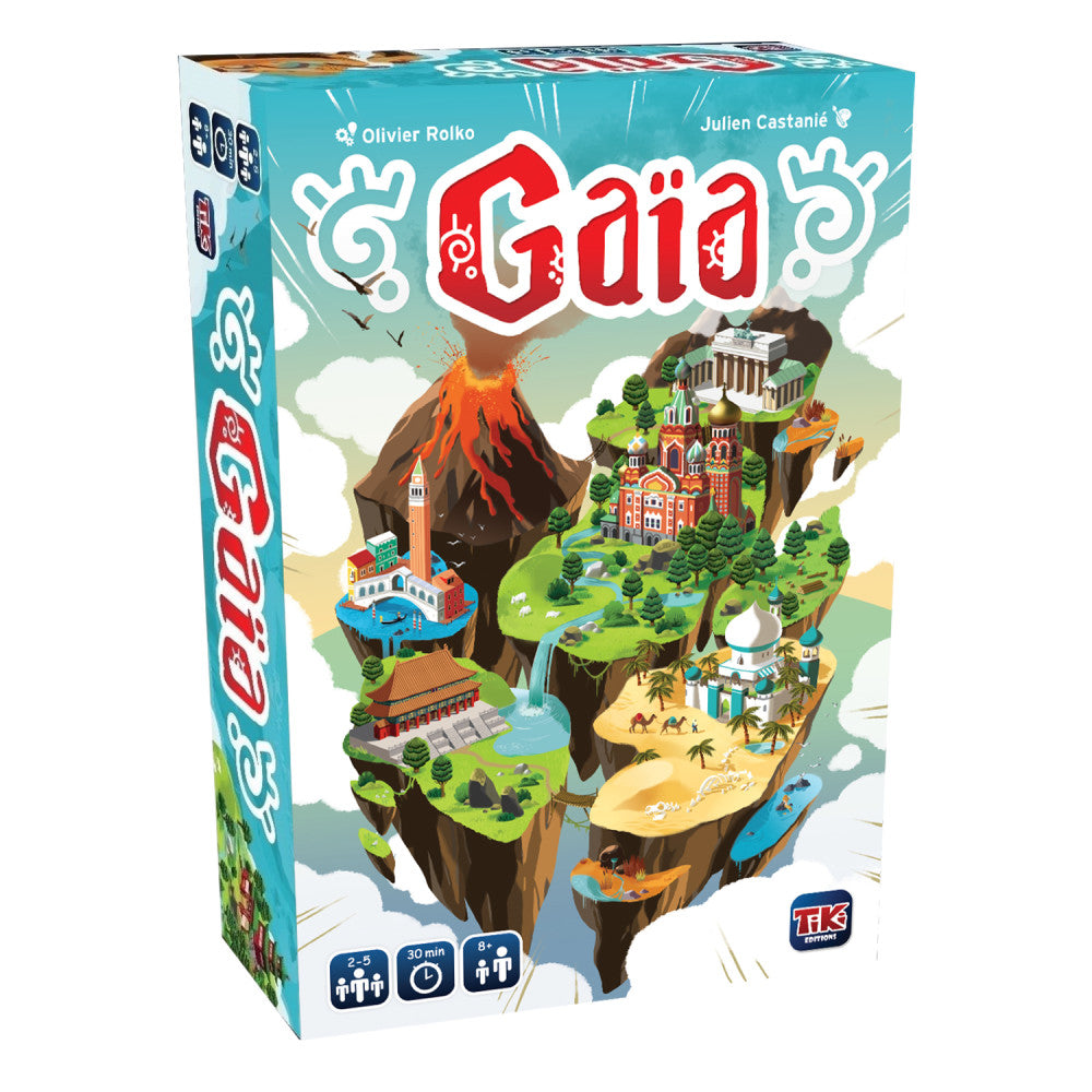 Tiki Gaia Strategic Tile Placement Game for 2-5 Players