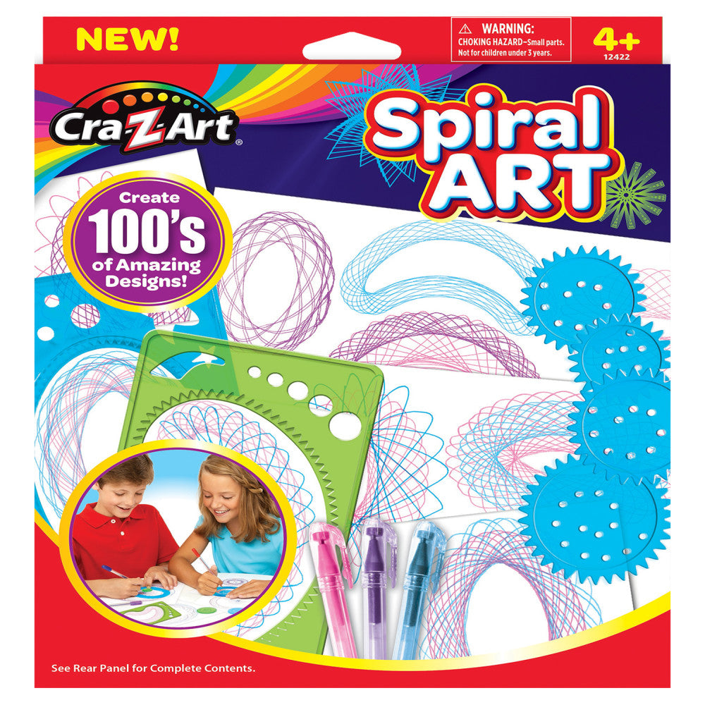 Cra-Z-Art Deluxe Spiral Art Studio Kit - Creative Drawing Set