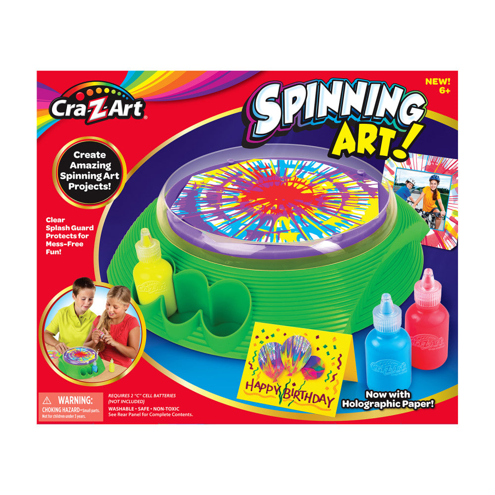 Cra-Z-Art Vibrant Spinning Art Machine Kit