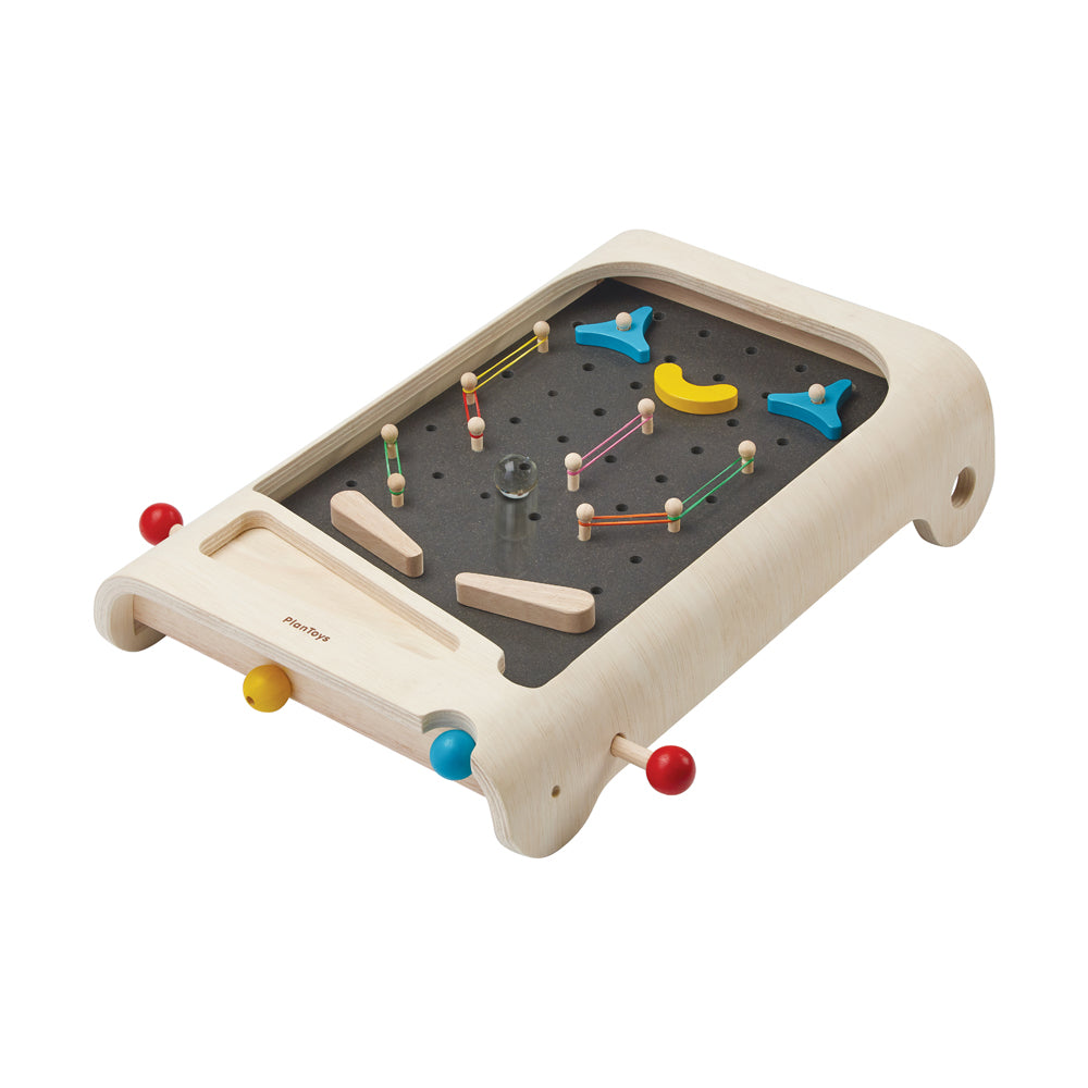 Plan Toys Classic Wooden Pinball Game Board