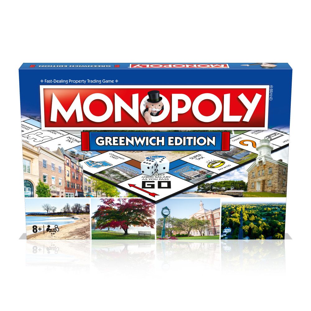 Monopoly Greenwich Edition - The Fast-Dealing Property Trading Board Game