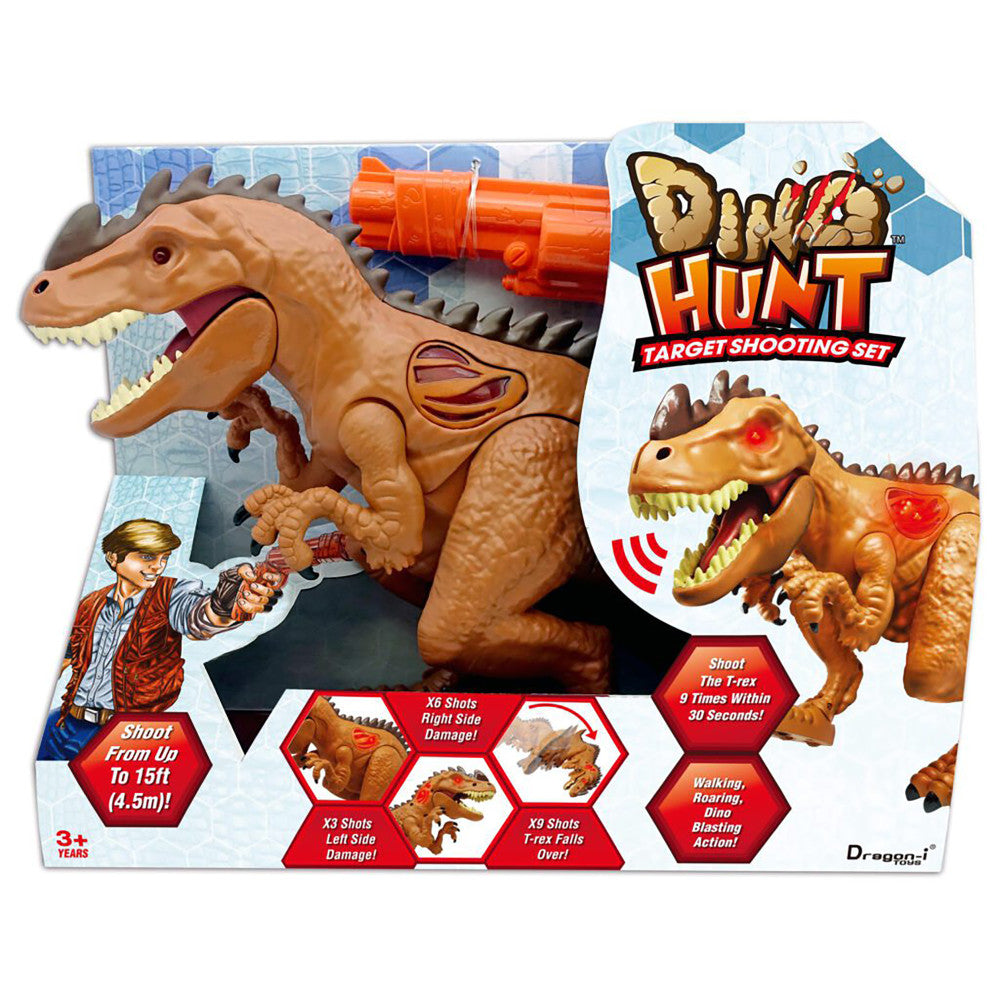 Dragon-i Dino Hunt Interactive Target Shooting Game for Kids Ages 3+