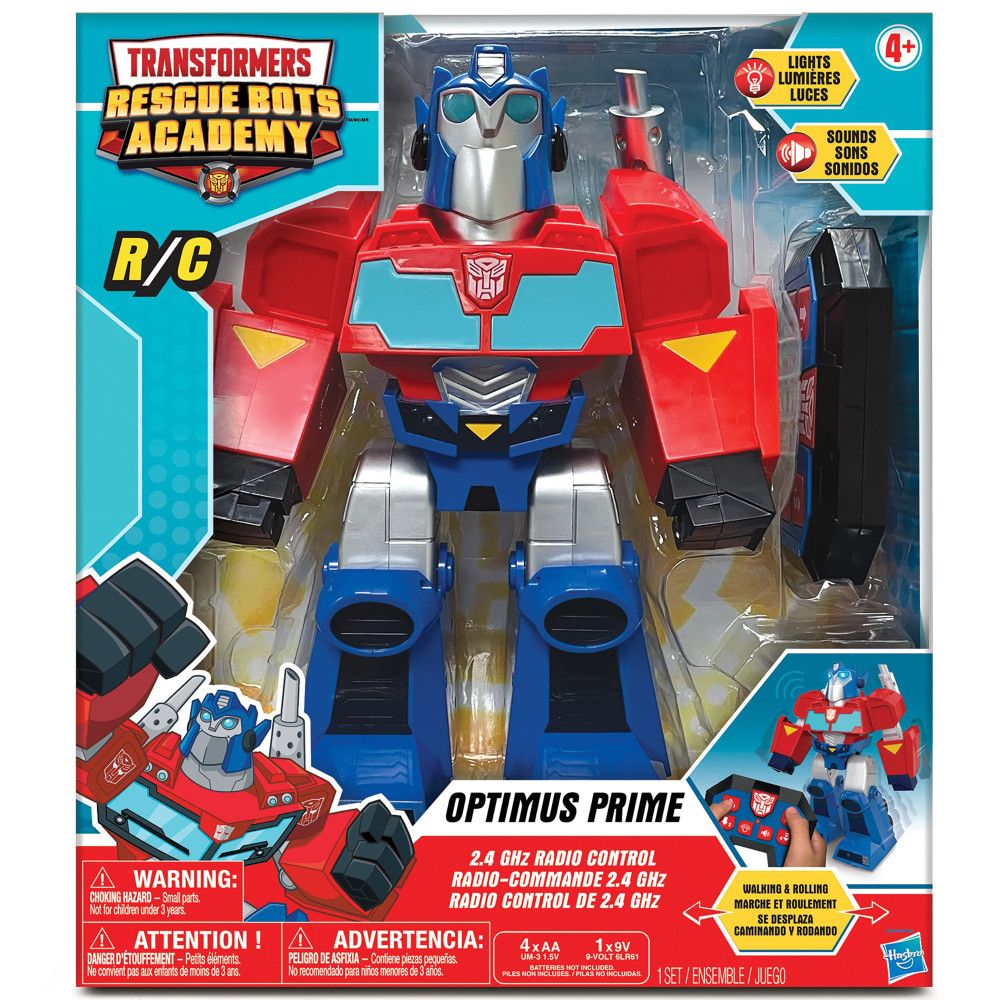 Hasbro Transformers Rescue Bots Academy Optimus Prime RC Robot