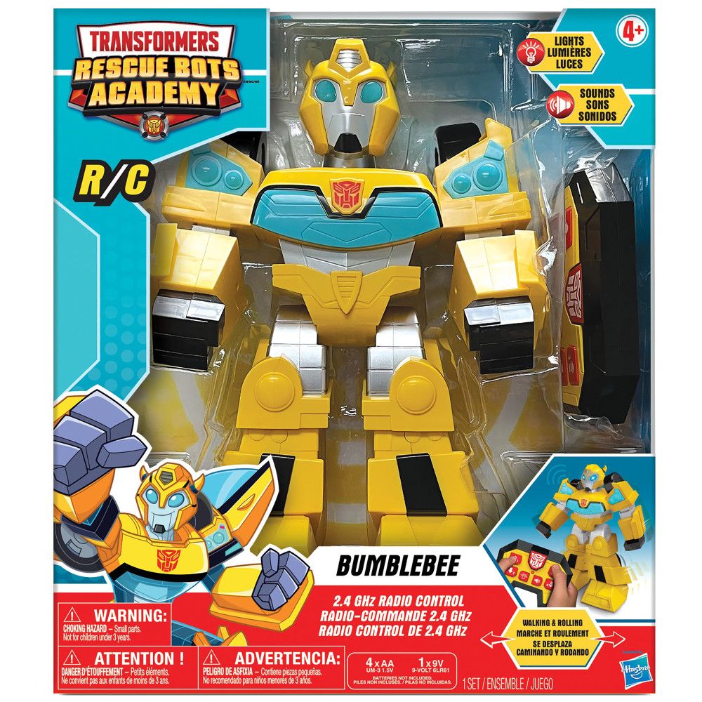 Hasbro Transformers Rescue Bots Academy Bumblebee 12" RC Robot