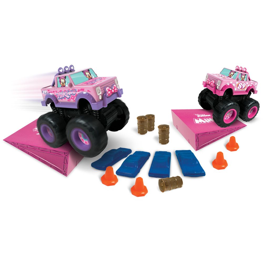 Disney Minnie Mouse 18-Piece Off-Road Monster Truck Playset