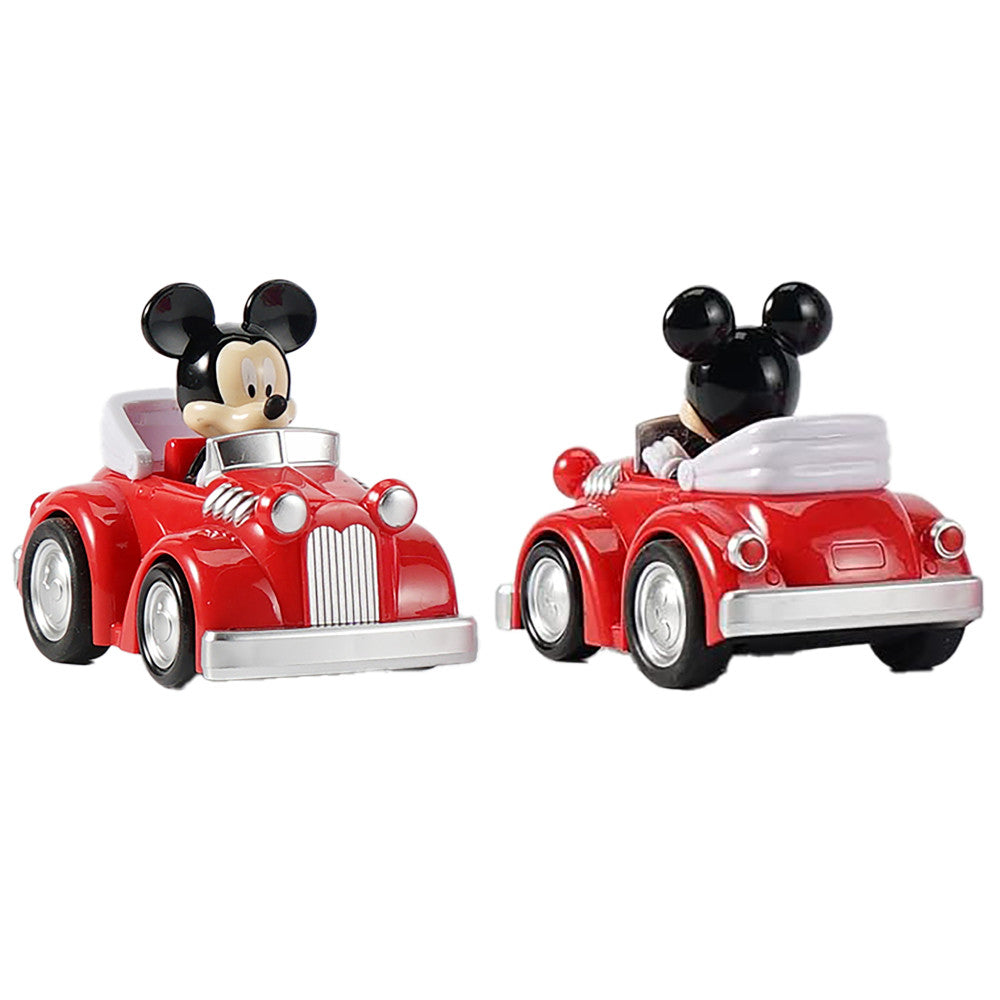 Disney Junior: 3 Pack Pull-Back Toy Vehicles - Mickey, Minnie & Daisy