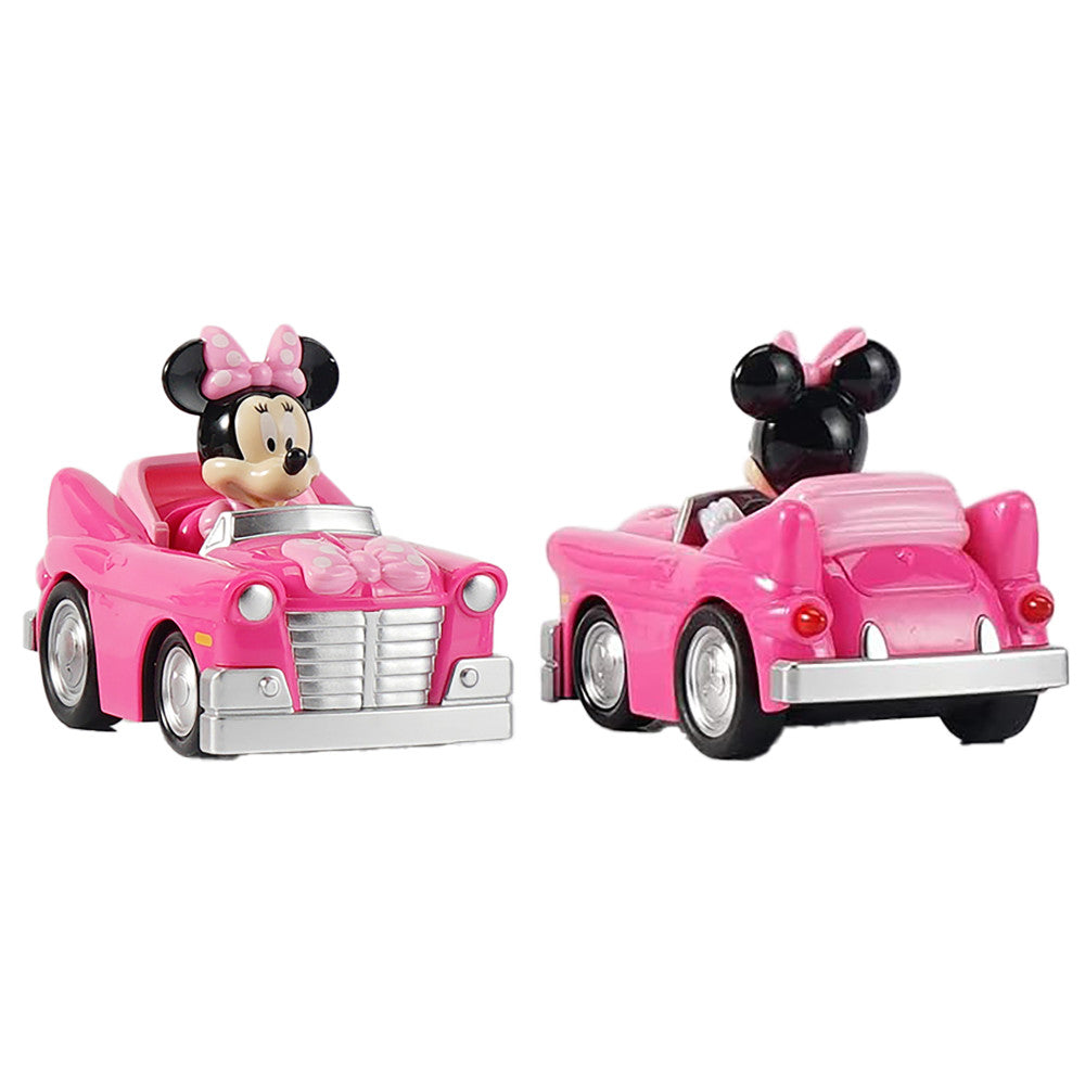 Disney Junior: 3 Pack Pull-Back Toy Vehicles - Mickey, Minnie & Daisy