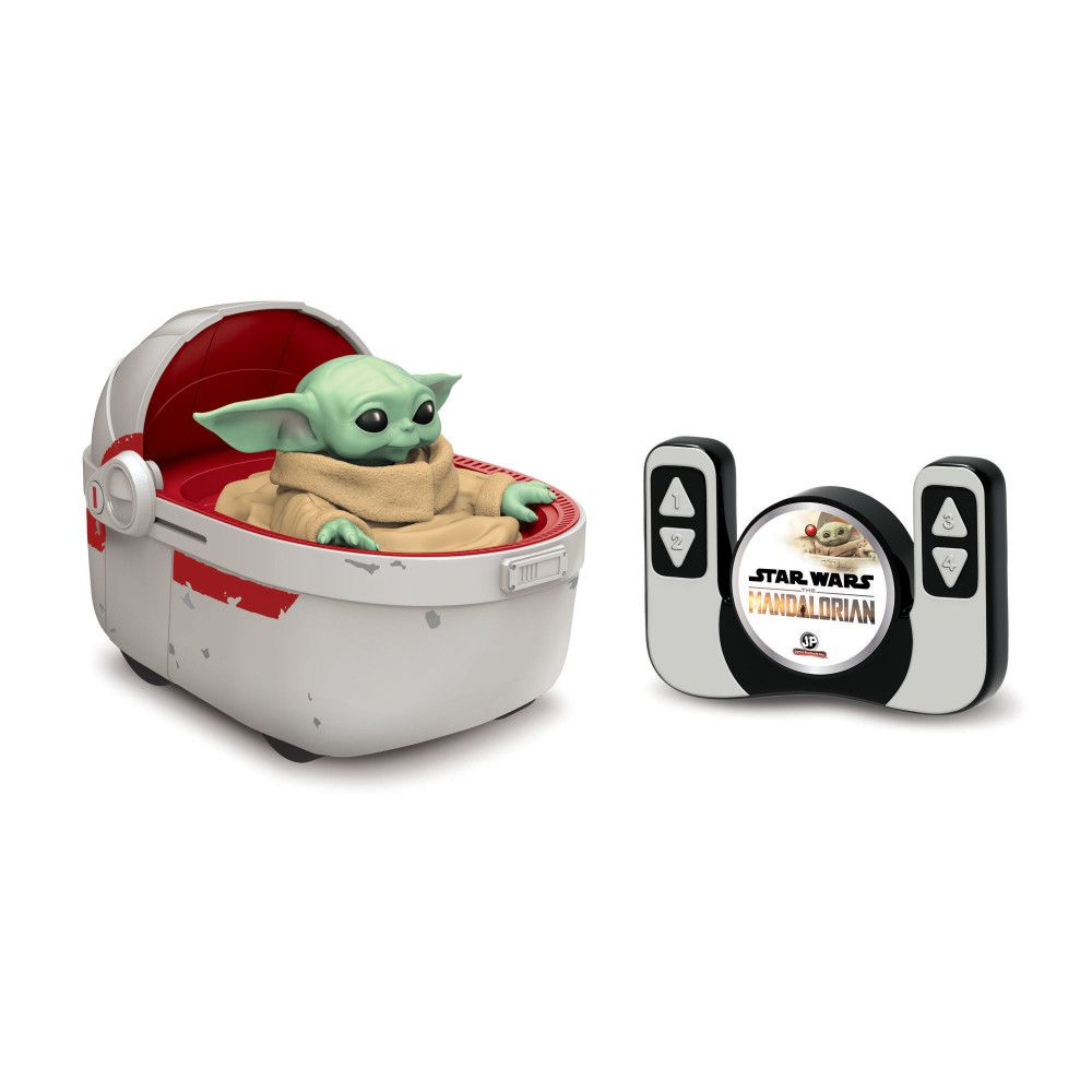 Star Wars The Mandalorian - 9" Radio Controlled Grogu & Hover Pram