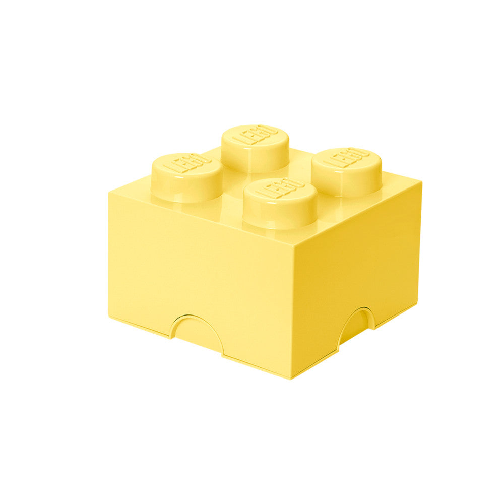 LEGO Storage Brick 4 - Large Cool Yellow Organizer Box