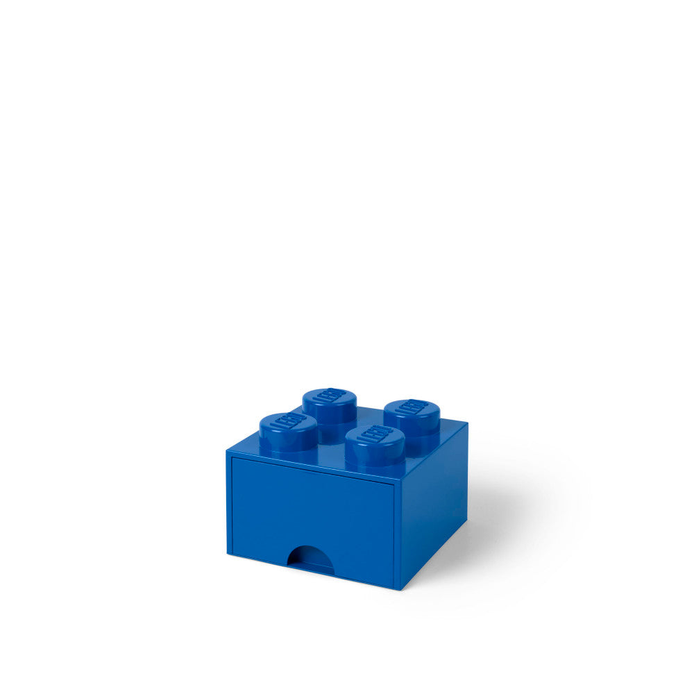 LEGO Bright Blue Storage Brick Drawer 4 - Organizational Toy Box