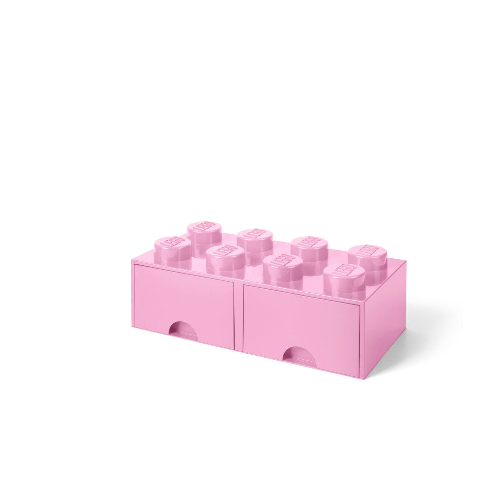 LEGO Storage Brick Drawer 8 - Light Purple - Stackable Organizer