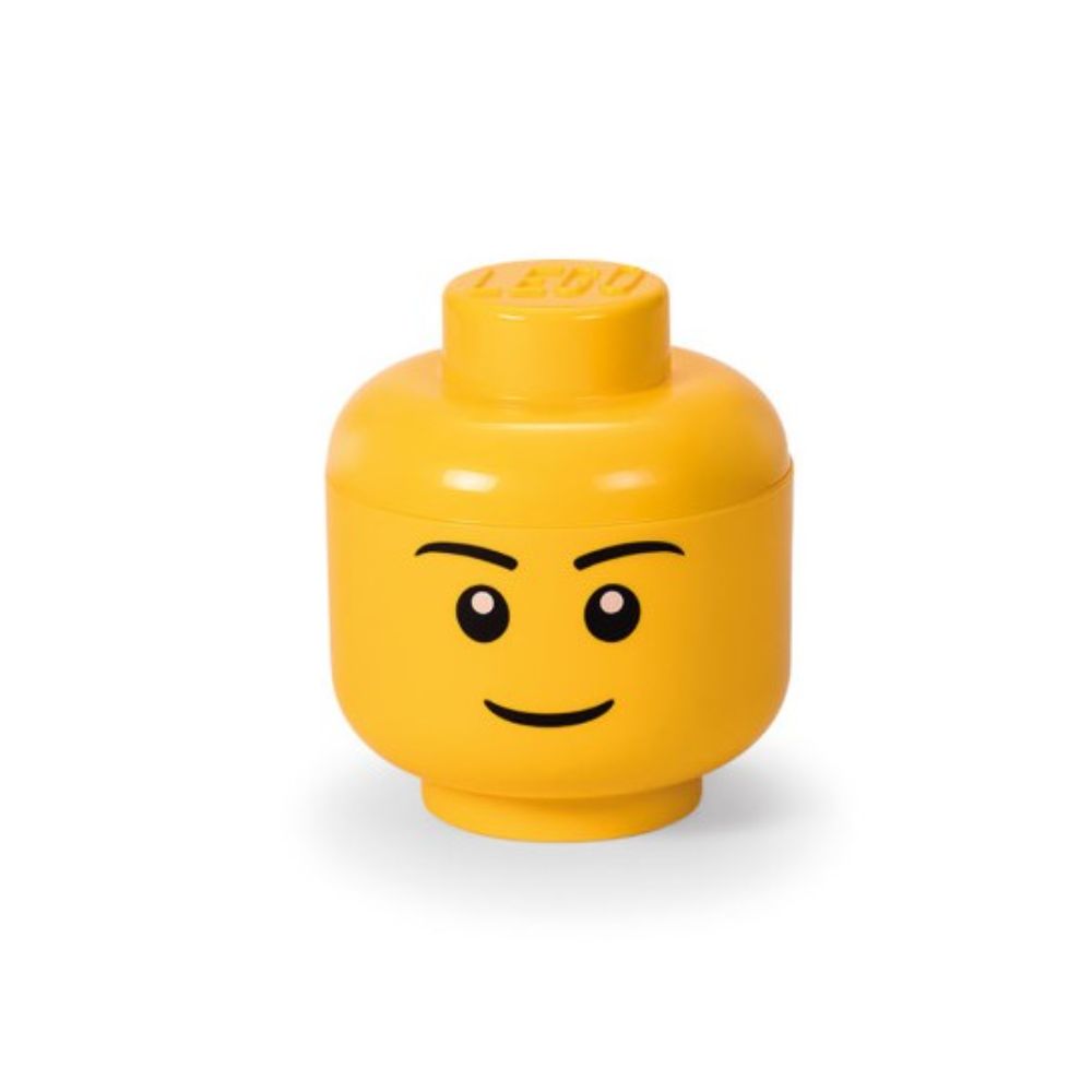 LEGO Storage Head - Small Boy Minifigure Container