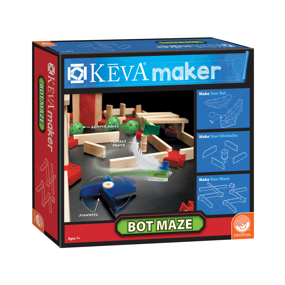 MindWare KEVA Maker Bot Maze - Creative Building Set