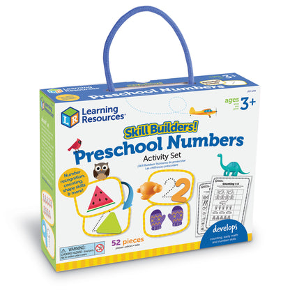 Learning Resources Skill Builders! Preschool Numbers - Educational Math Set