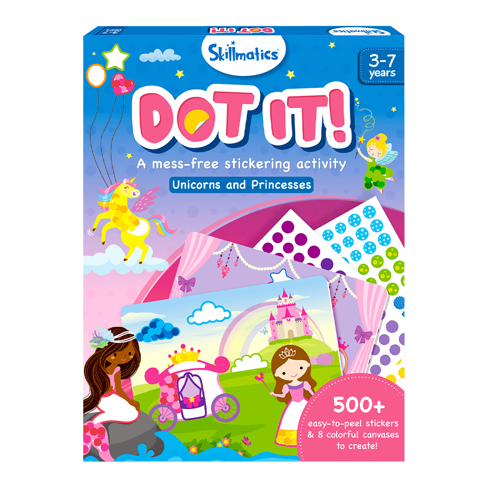 Dot It! Unicorn & Princess Sticker Art Kit - Magical Themes