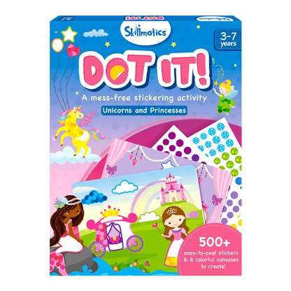 Dot It! Unicorn & Princess Sticker Art Kit - Magical Themes