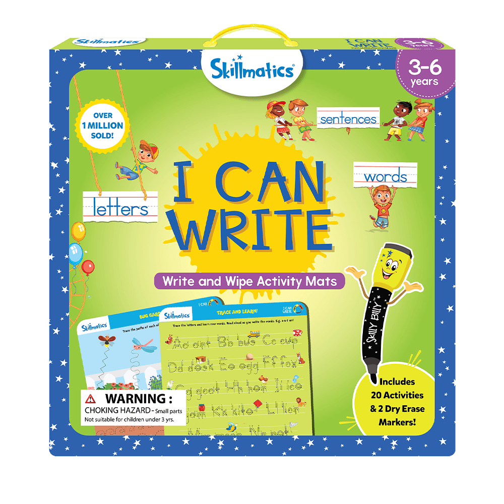 I Can Write - Reusable Educational Activity Mats Set