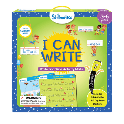 I Can Write - Reusable Educational Activity Mats Set