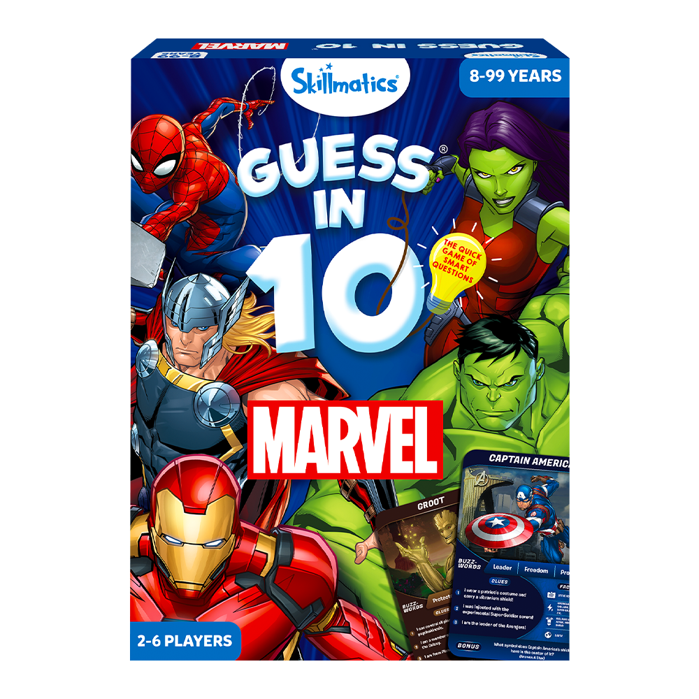 Marvel Guess in 10 Super Heroes Card Game
