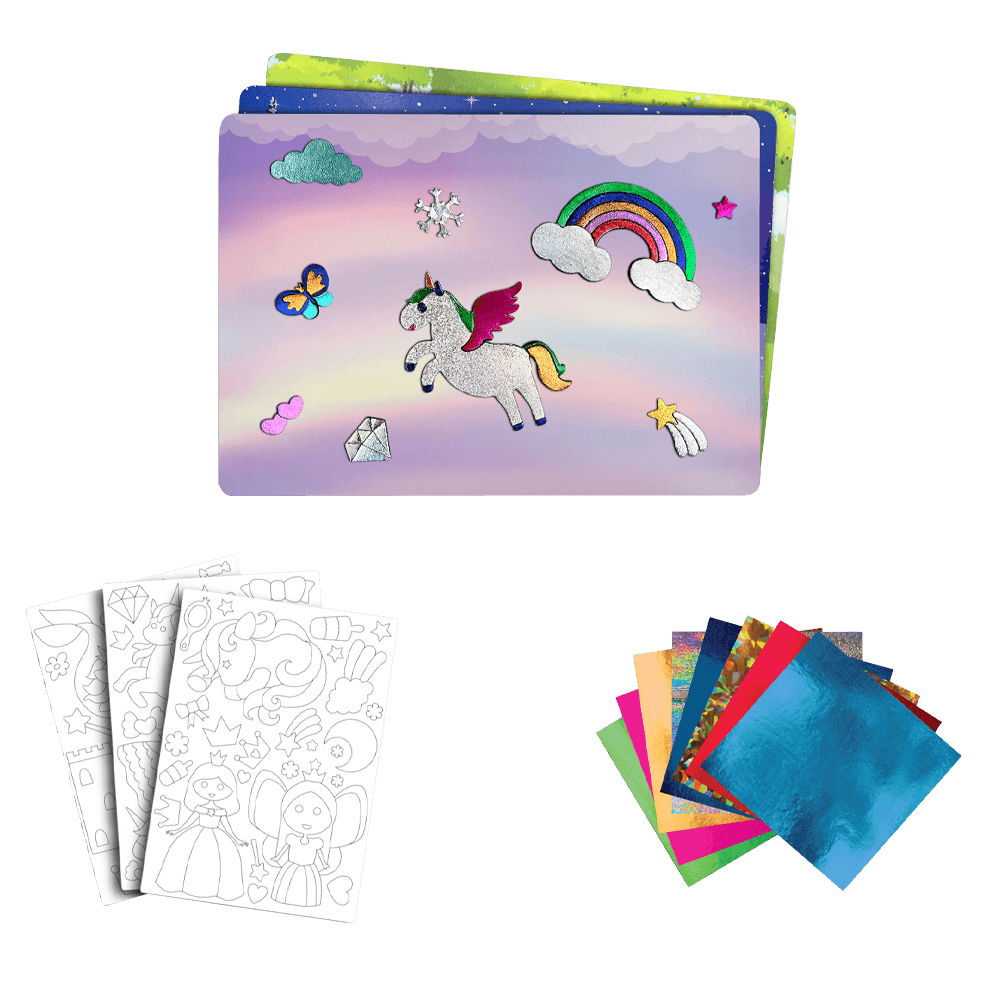 Foil Fun Unicorn & Princess Creative Foil Art Kit