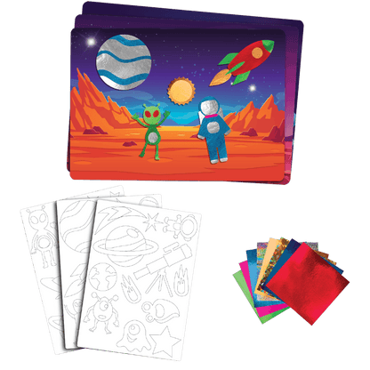 Foil Fun Space Explorer Foil Art Craft Kit