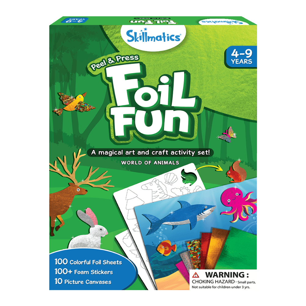 Foil Fun World of Animals Creative Foil Art Kit