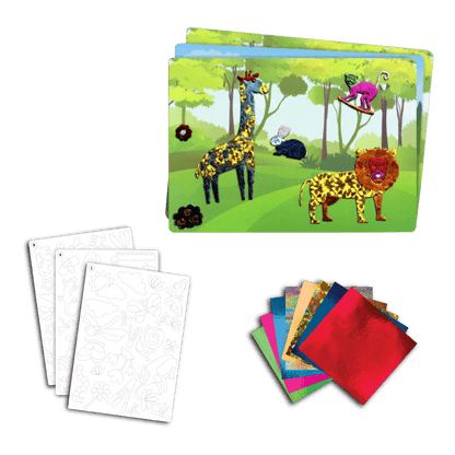 Foil Fun World of Animals Creative Foil Art Kit