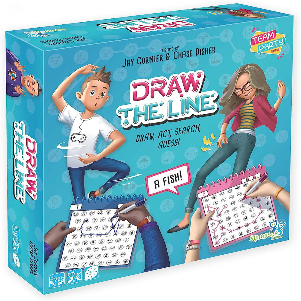 Synapses Games Draw The Line Interactive Party Game