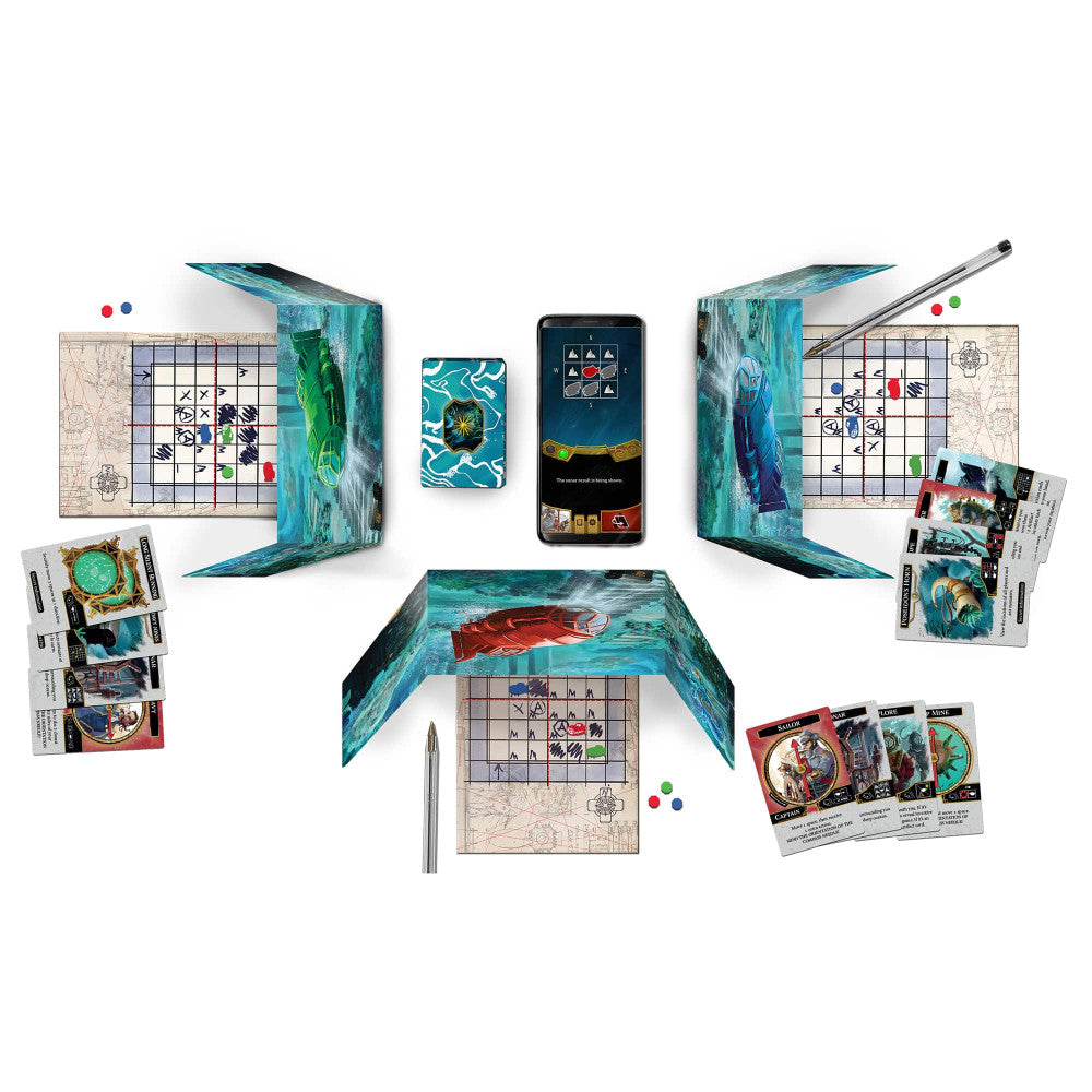 Synapses Games: Finding Atlantis - Exploration & Deduction Game, Ages 14+, 1-4 Players