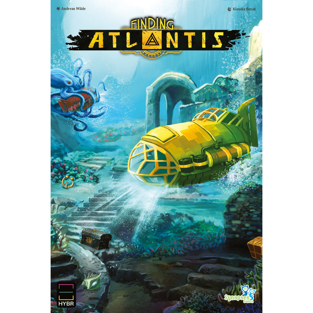 Synapses Games: Finding Atlantis - Exploration & Deduction Game, Ages 14+, 1-4 Players